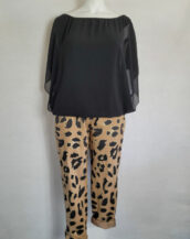 https://www.aux-caprices-de-madeleine.fr/collections/collection_2/pull-grande-taille-pour-femme-original/Tenue chic pantalon leopard femme ronde taille haute extensible confortable