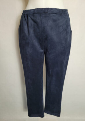 pantalon daim femme